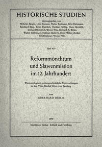Vorderes Coverbild Reformmönchtum und Slawenmission im 12. Jahrhundert
