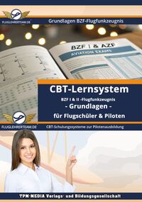 Vorderes Coverbild BZF I & II Grundlagen Lernsystem für den Flugfunk