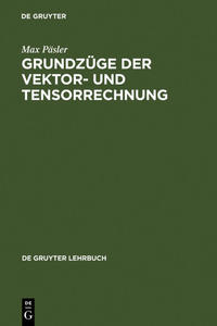Vorderes Coverbild Grundzüge der Vektor- und Tensorrechnung