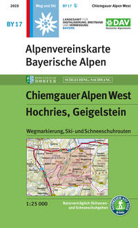 Vorderes Coverbild Chiemgauer Alpen West, Hochries, Geigelstein