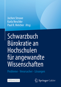 Vorderes Coverbild Schwarzbuch Bürokratie an Hochschulen für angewandte Wissenschaften