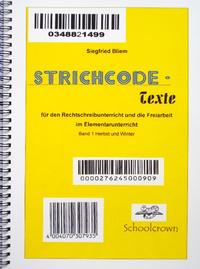 Vorderes Coverbild Strichcode-Texte / Herbst - Winter
