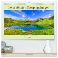 Vorderes Coverbild Die schönsten Seespiegelungen (hochwertiger Premium Wandkalender 2025 DIN A2 quer), Kunstdruck in Hochglanz