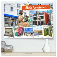Vorderes Coverbild Mein Geretsried - Isarstadt im oberbayerischen Landkreis Bad Tölz-Wolfratshausen (hochwertiger Premium Wandkalender 2025 DIN A2 quer), Kunstdruck in Hochglanz