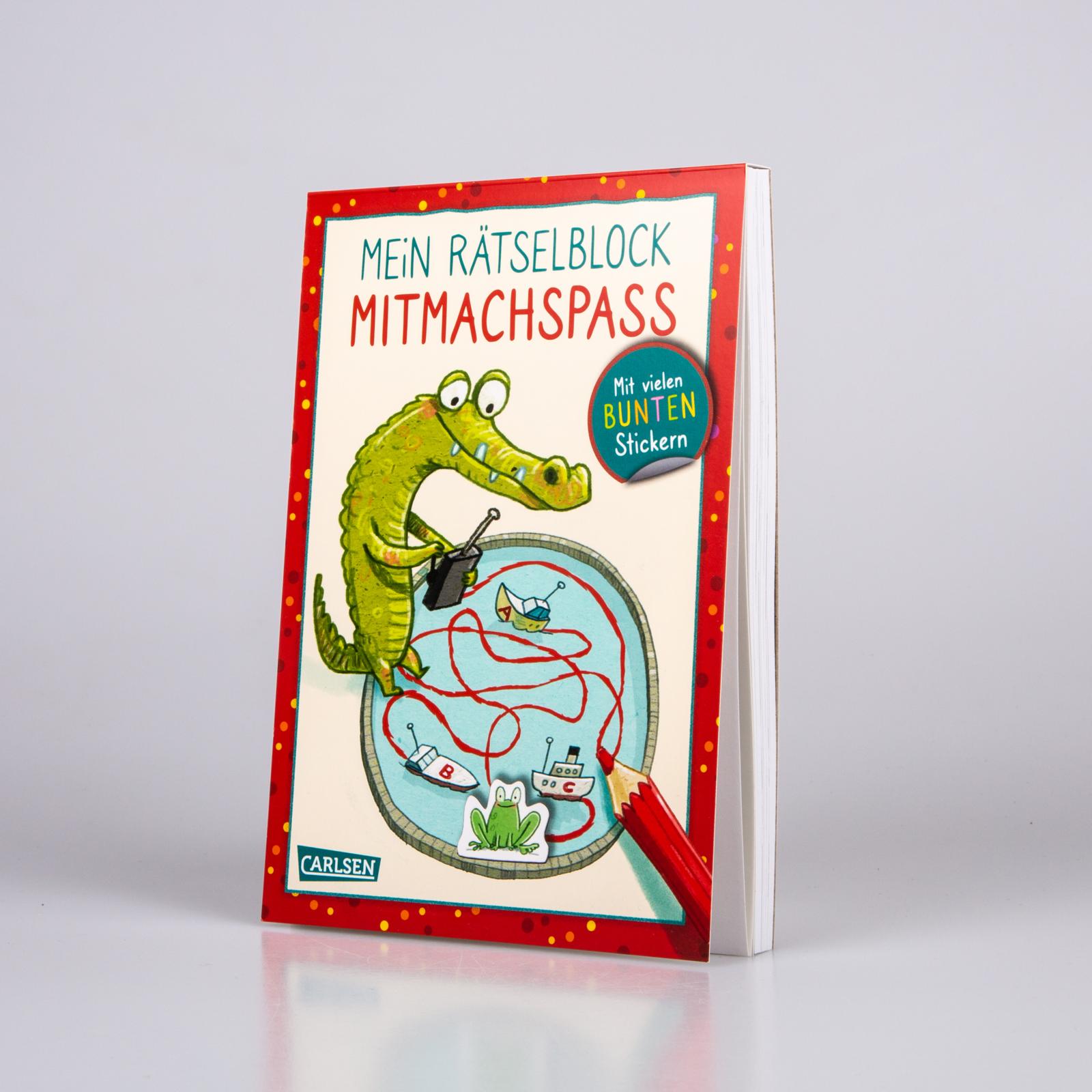 Beispielinhalt (Bild) Mein Rätselblock Mitmachspaß