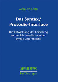 Vorderes Coverbild Das Syntax/Prosodie-Interface