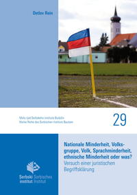 Vorderes Coverbild Nationale Minderheit, Volksgruppe, Volk, Sprachminderheit, ethnische Minderheit oder was?