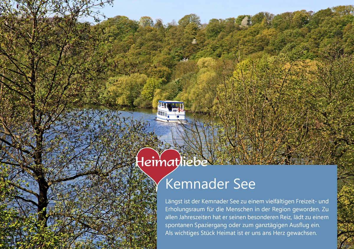 Beispielinhalt (Bild) Heimatliebe Kemnader See (Jahresbegleiter, DIN A5)