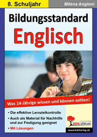 Vorderes Coverbild Bildungsstandard Englisch / Klasse 8