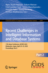 Vorderes Coverbild Recent Challenges in Intelligent Information and Database Systems