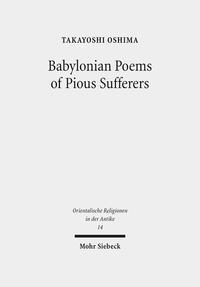 Vorderes Coverbild Babylonian Poems of Pious Sufferers