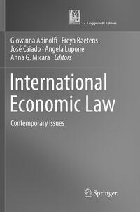 Vorderes Coverbild International Economic Law