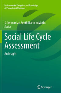 Vorderes Coverbild Social Life Cycle Assessment