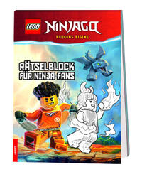 Vorderes Coverbild LEGO® NINJAGO® – Rätselblock für Ninjafans