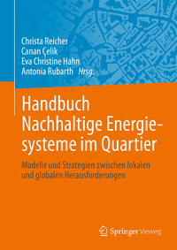 Vorderes Coverbild Handbuch Nachhaltige Energiesysteme im Quartier