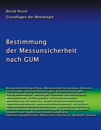 Vorderes Coverbild Bestimmung der Messunsicherheit nach GUM