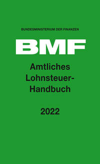 Vorderes Coverbild Amtliches Lohnsteuer-Handbuch 2022