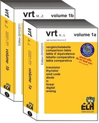 Vorderes Coverbild vrt band 1 A-Z Vergleichstabelle für Halbleiter