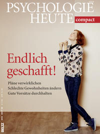 Vorderes Coverbild Psychologie Heute Compact 39: Endlich geschafft!