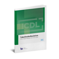 Vorderes Coverbild ICDL Tabellenkalkulation (s/w)