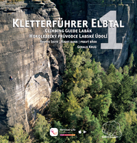 Vorderes Coverbild Kletterführer Elbtal 1 Rechte Seite