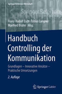 Vorderes Coverbild (hohe Qualität) Handbuch Controlling der Kommunikation