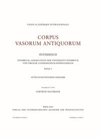 Vorderes Coverbild Corpus Vasorum Antiquorum - Österreich - Innsbruck, Sammlungen der Universität Innsbruck und Tiroler Landesmuseum Ferdinandeum - Band 1