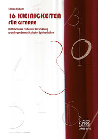 Vorderes Coverbild 16 Kleinigkeiten für Gitarre