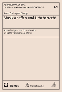 Vorderes Coverbild Musikschaffen und Urheberrecht