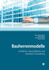 Vorderes Coverbild Bauherrenmodelle