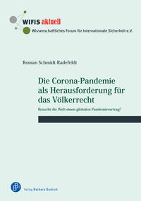 Vorderes Coverbild Die Corona-Pandemie als Herausforderung für das Völkerrecht