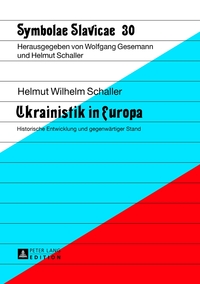 Vorderes Coverbild Ukrainistik in Europa