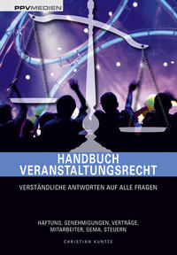 Vorderes Coverbild Handbuch Veranstaltungsrecht