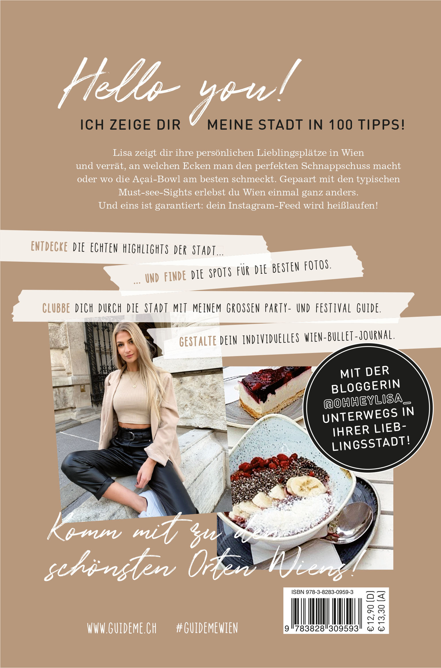 Rückseitencover GuideMe Reiseführer Wien