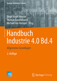 Vorderes Coverbild Handbuch Industrie 4.0 Bd.4