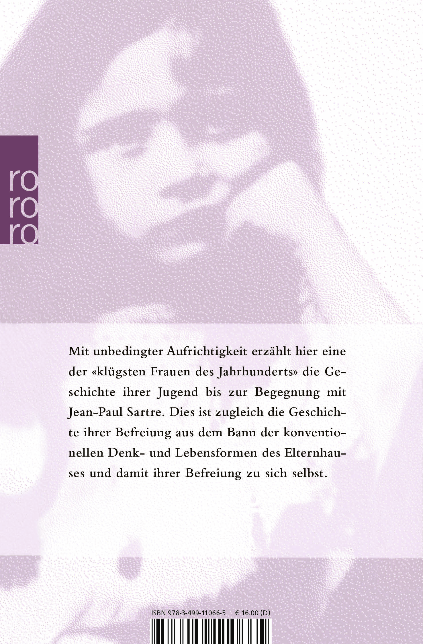 Rückseitencover Memoiren einer Tochter aus gutem Hause