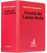 Vorderes Coverbild Gesetze des Landes Berlin