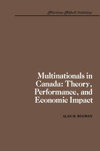 Vorderes Coverbild Multinationals in Canada: Theory, Performance and Economic Impact