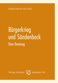 Vorderes Coverbild Bürgerkrieg und Sündenbock