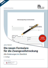 Vorderes Coverbild Die neuen Formulare für die Zwangsvollstreckung