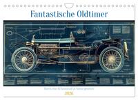 Vorderes Coverbild Fantastische Oldtimer (Wandkalender 2026 DIN A4 quer), CALVENDO Monatskalender