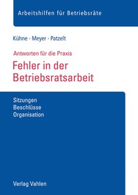 Vorderes Coverbild Fehler in der Betriebsratsarbeit