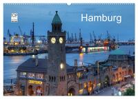 Vorderes Coverbild Hamburg (Wandkalender 2025 DIN A2 quer), CALVENDO Monatskalender