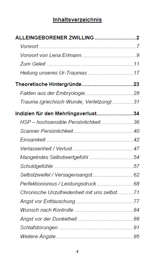 Beispielinhalt (Bild) Alleingeborener Zwilling?