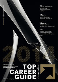 Vorderes Coverbild Top Career Guide Automotive 2014