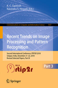 Vorderes Coverbild Recent Trends in Image Processing and Pattern Recognition