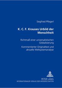 Vorderes Coverbild K. C. F. Krauses Urbild der Menschheit