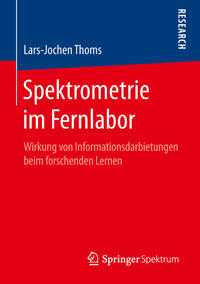 Vorderes Coverbild Spektrometrie im Fernlabor