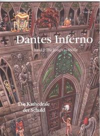 Vorderes Coverbild Dantes Inferno. Der Astroführer durch die Unterwelt. Frey nach Dantes "Göttlicher Komödie"