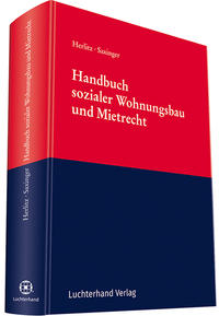 Vorderes Coverbild Handbuch sozialer Wohnungsbau und Mietrecht